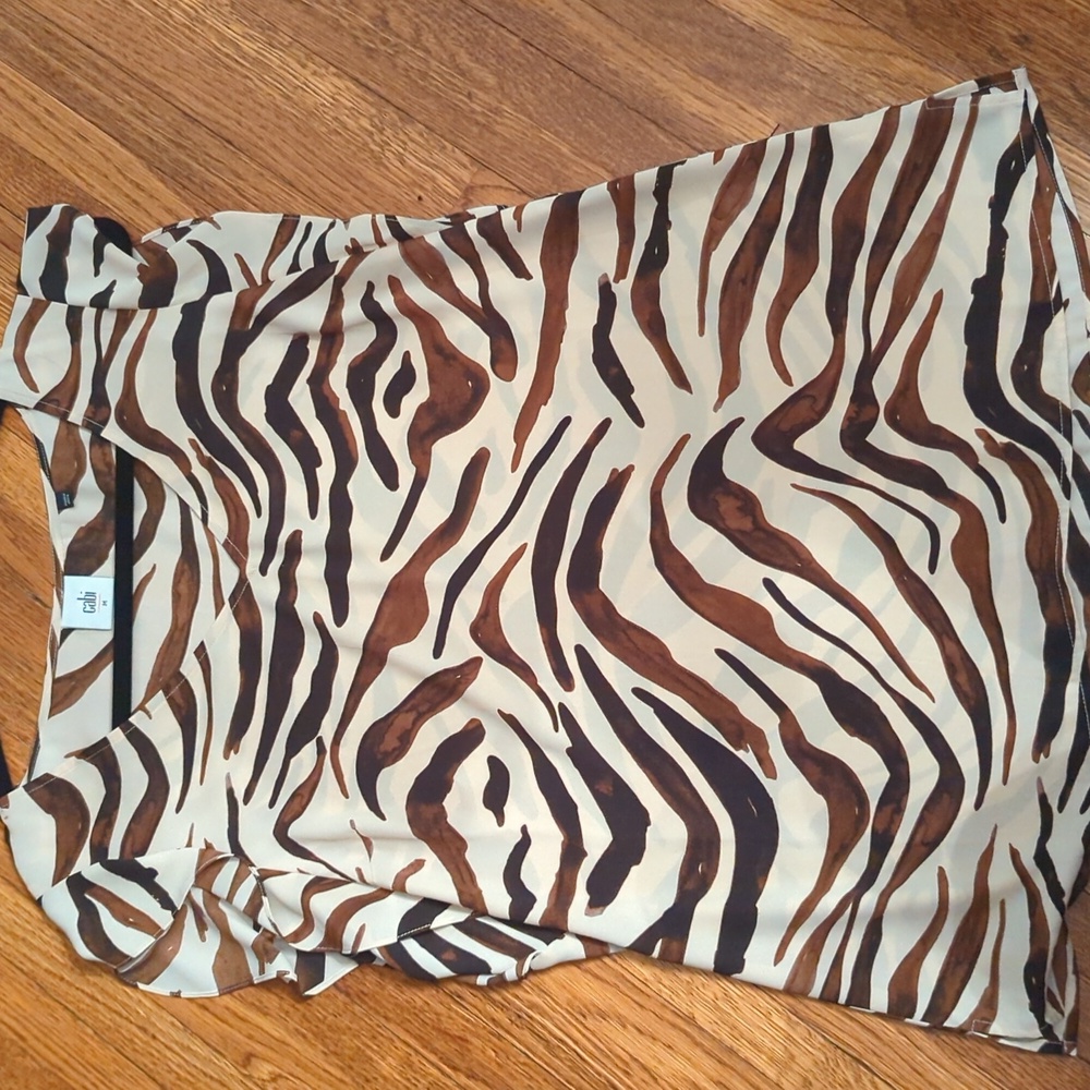cabi Zebra Top
